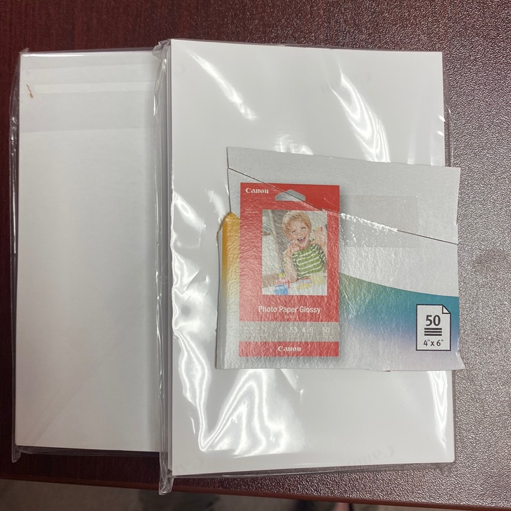 Photo Paper Glossy, Two 50 pack
